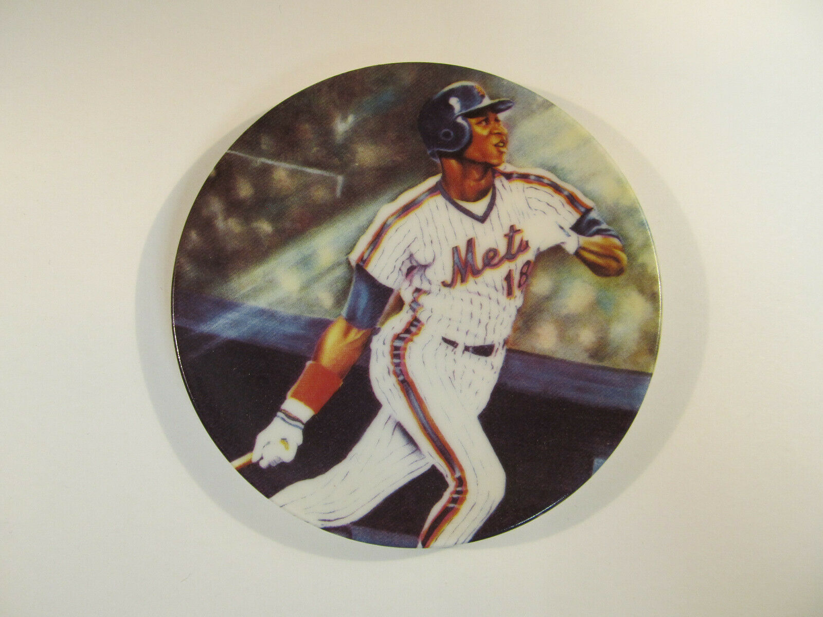 Sports Impressions  Kirk Gibson   4" Round Plate-special Commemorative