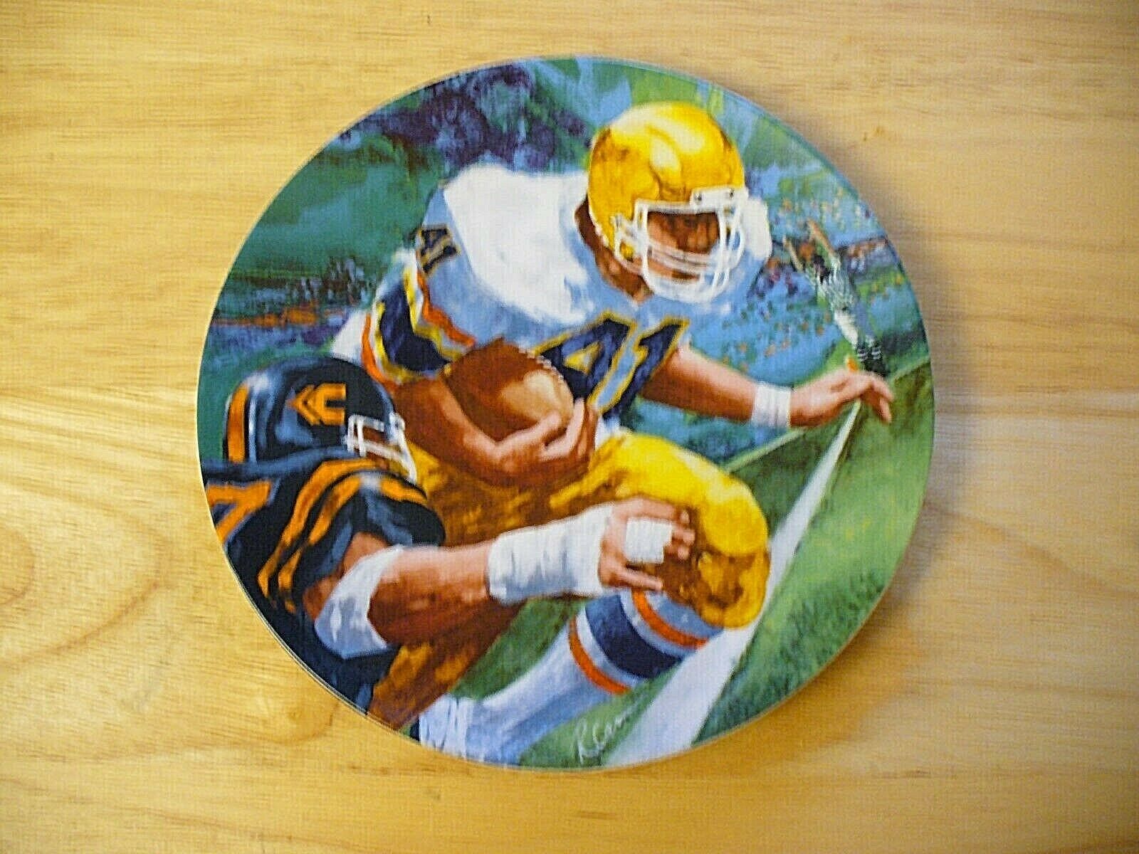 Avon "moments Of Victory" Plate Collection -  Football - 7" - 1985 - New