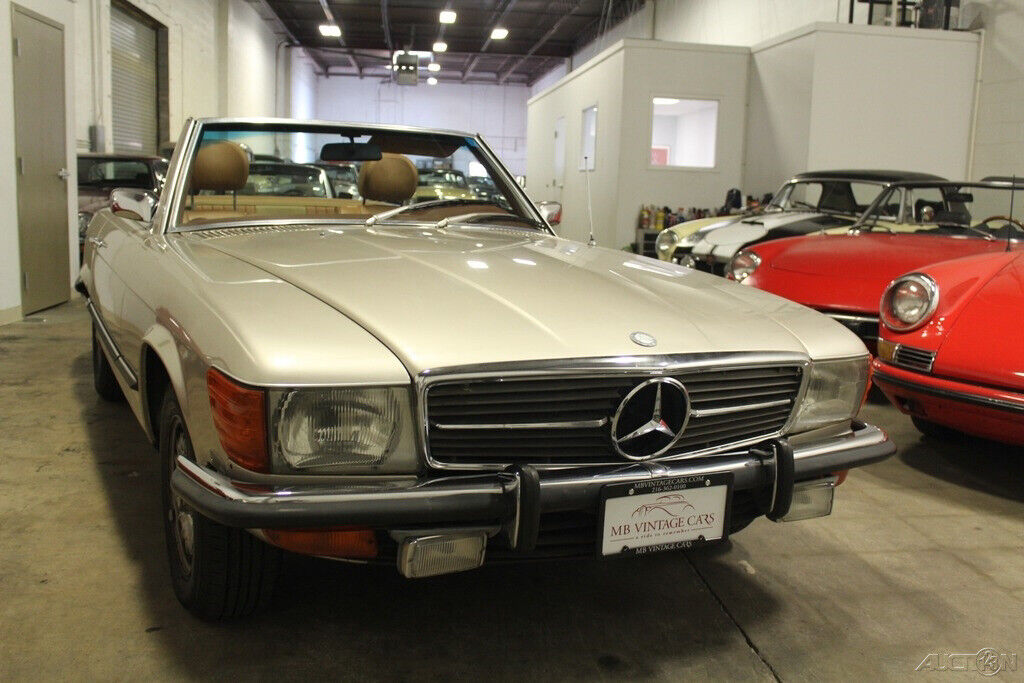 1973 Mercedes-benz Sl-class An Early Car With Small Bumpers!
