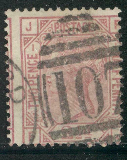 Eng_14 - England. 2 1/2 Pence "queen Victoria" Stamps. Used. 'crown' Wmk.