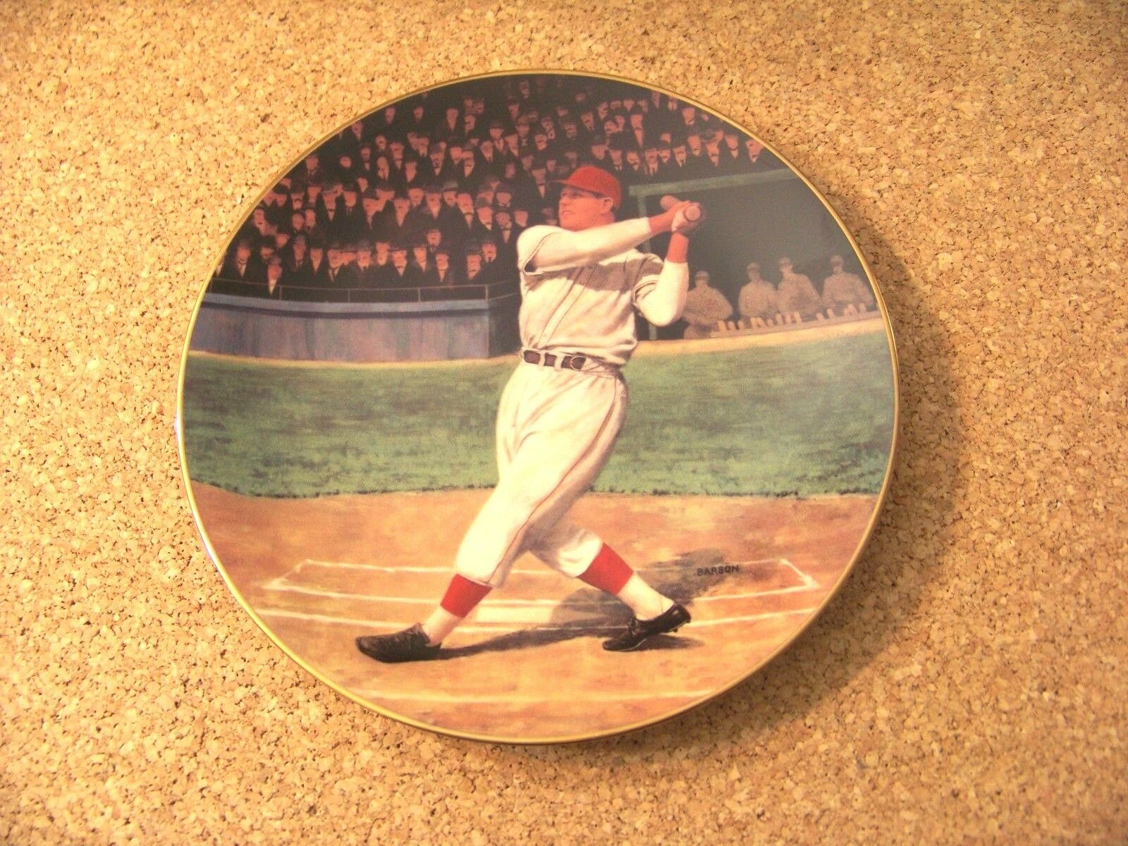 Bradford Exchange 7th Plate In Series Jimmie Foxx The Beast Athletics Red Sox